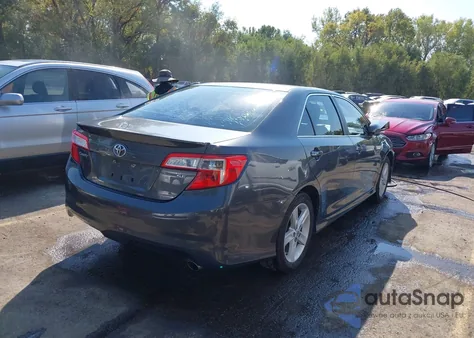 2012 Toyota Camry Se из США, поврежденный, VIN 4T1BF1FK7CU015013